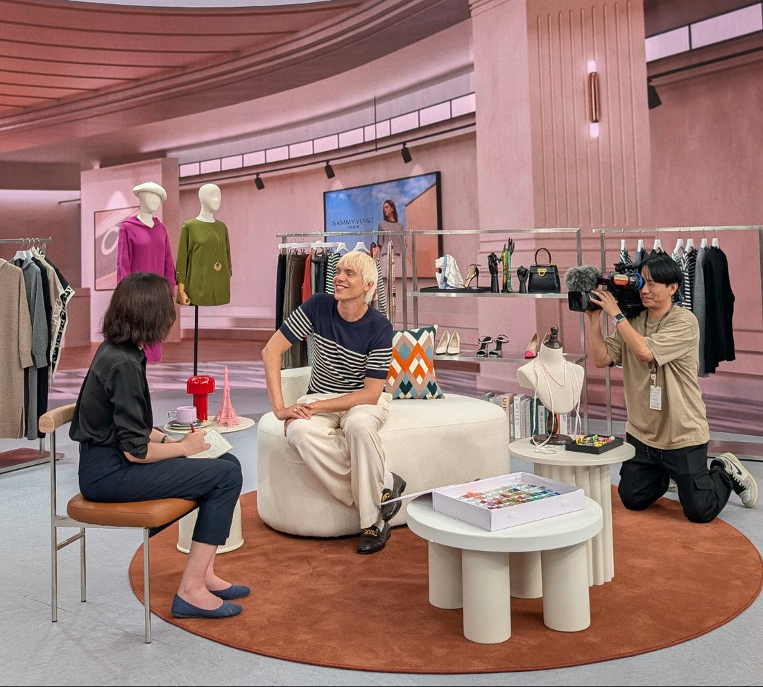 Sammy Voigt Paris en interview sur MTN — vision du marché coréen et téléachat